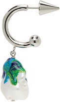 Thumbnail for your product : Safsafu Silver Melted Earring