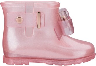 Mini Melissa Mini Sugar Glitter Rain Boot