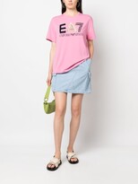 Thumbnail for your product : EA7 Emporio Armani fringe-embellished logo T-shirt