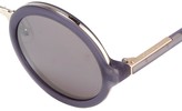 Thumbnail for your product : 3.1 Phillip Lim Thick Rim Round Sunglasses
