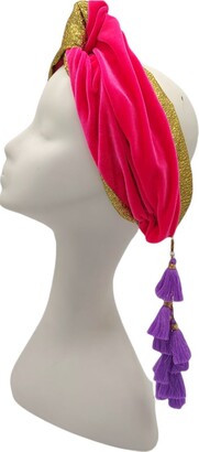 Julia Clancey Men's Pink / Purple Snazzy Hotty Chacha Band