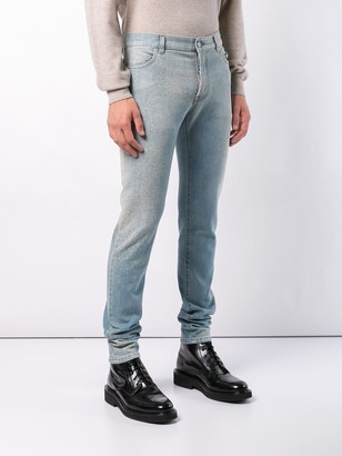 Balmain washed out jeans