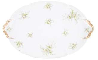 Haviland Antique Floral Platter