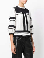 Thumbnail for your product : Etoile Isabel Marant stripe panel top
