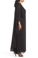 Thumbnail for your product : Xscape Evenings Cape Overlay Chiffon Gown
