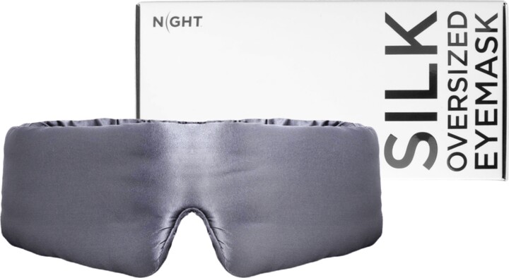 NIGHT 100% Pure Silk Sleep Mask, Oversized