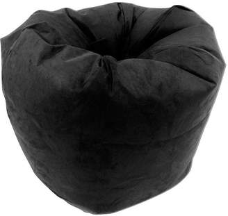 KAIKOO 6 Cu Ft Faux Suede Filled Bean Bag