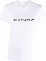 Thumbnail for your product : Givenchy reverse logo-print slim T-shirt