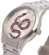 Thumbnail for your product : Gucci G Timeless Kingsnake Watch - Mens - Silver