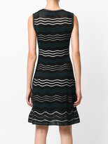 Thumbnail for your product : M Missoni wave knit sleeveless dress