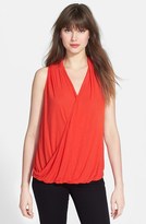 Thumbnail for your product : Vince Camuto Faux Wrap High/Low Top