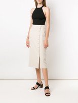 Thumbnail for your product : Egrey Midi Buttonned Skirt