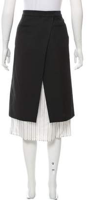 Maison Margiela Wool Midi Skirt w/ Tags