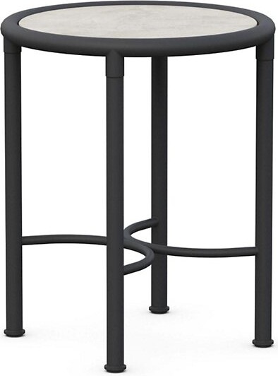 Azzurro Living Athens Outdoor Side Table in Clear