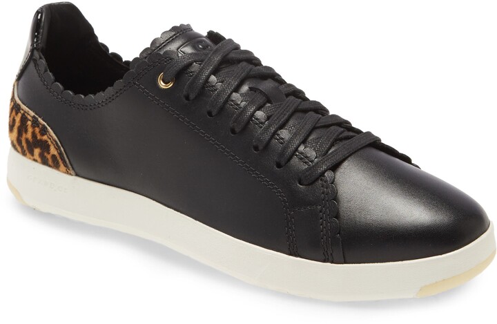 cole haan scalloped sneaker