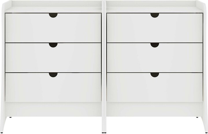 Manhattan Comfort Coney Mid-Century Modern 3-Drawer Dresser