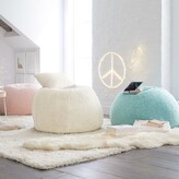 Thumbnail for your product : Pottery Barn Teen Sherpa Ivory Bean Bag Chair