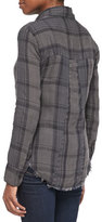 Thumbnail for your product : RtA Denim Long-Sleeve Plaid Industrial Shirt