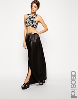 Thumbnail for your product : ASOS TALL Soft Split Maxi Skirt
