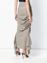 Thumbnail for your product : Awake ruched plaid skirt