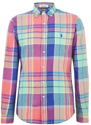 Polo Ralph Lauren Check Long Sleeve Shirt - ShopStyle