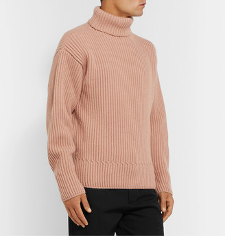 Tom Ford Ribbed Cashmere Rollneck Sweater