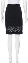 Thumbnail for your product : Sea Open Knit Knee-Length Skirt