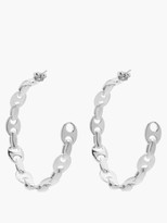 Thumbnail for your product : Paco Rabanne Eight Nano Hoop Earrings - Silver