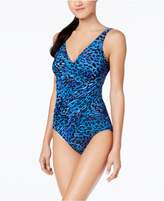 Thumbnail for your product : Miraclesuit Purfection Oceanus Printed Tummy-Control One-Piece Swimsuit