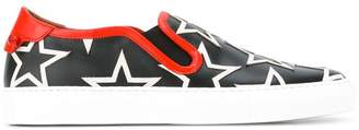Givenchy star print low top sneakers
