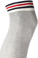 Thumbnail for your product : Forever 21 Striped Cable Knit Socks