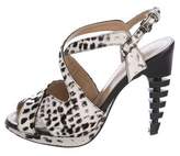 Thumbnail for your product : Proenza Schouler Velvet Crossover Sandals