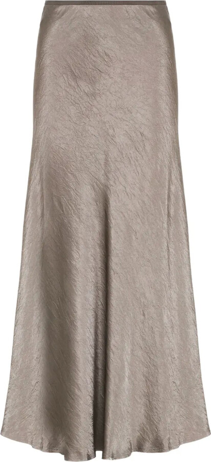 Maison Margiela Bias-Cut Midi Skirt