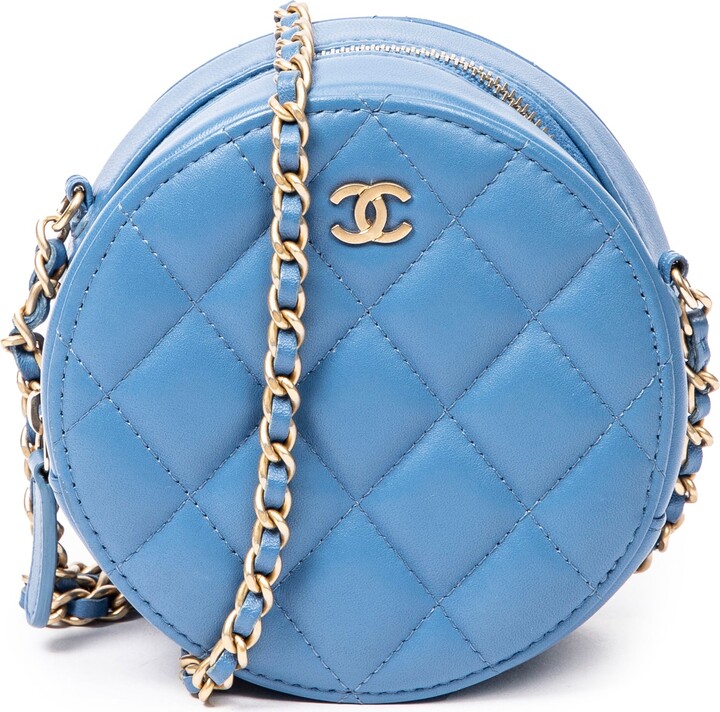 Chanel Mini Round Camellia Chain Crossbody - ShopStyle Shoulder Bags