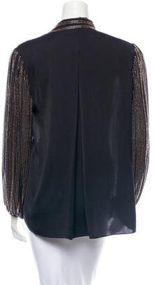 L'Agence Beaded Top