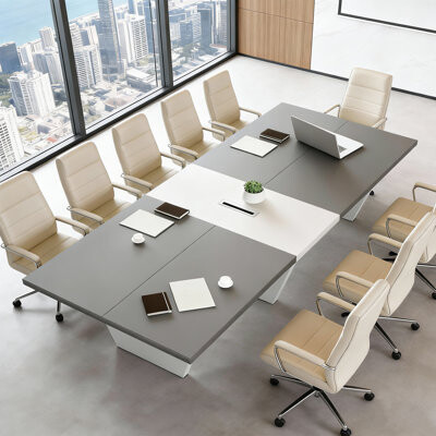 George Oliver Premium Modern Conference Table With Cable Management