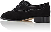 Thumbnail for your product : Manolo Blahnik Women's Perlitapla Suede Oxfords