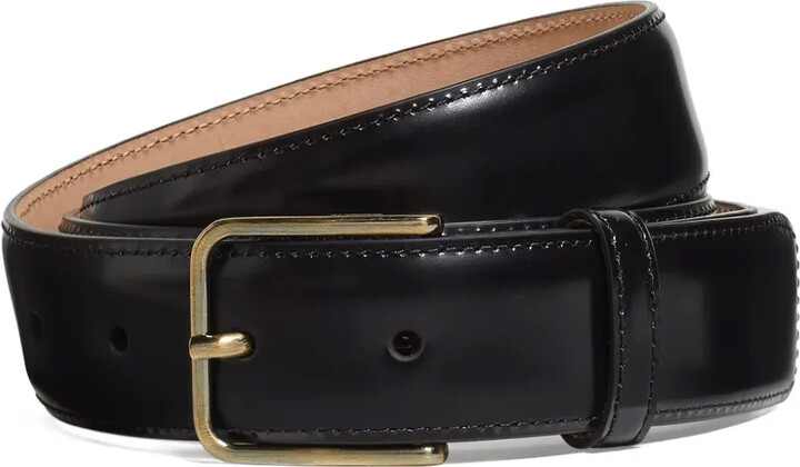 Ermenegildo Zegna Leather Buckle Belt