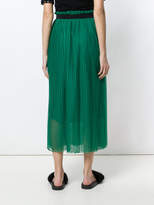 Thumbnail for your product : Isa Belle Isabelle Blanche pleated midi skirt
