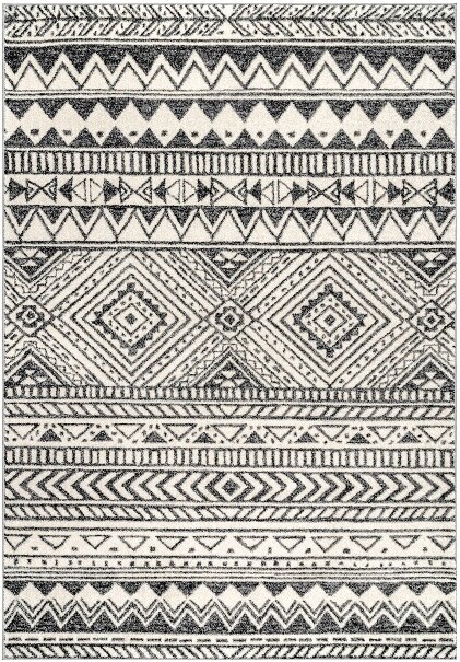 nuLoom NuloomTransitionalGlobalBeckyIndoorAreaRug4'x6'DarkGray