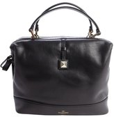 Thumbnail for your product : Valentino black leather medium trunk bag