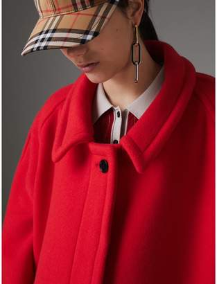 Burberry Double-faced Wool Cashmere Oversized Car Coat