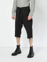 Thumbnail for your product : Individual Sentiments drawstring cropped trousers