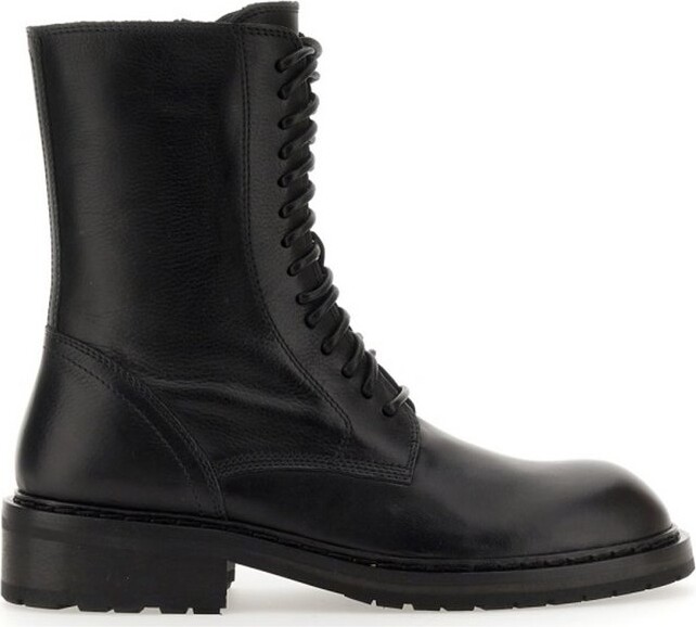 Ann Demeulemeester Lace-Up Boots