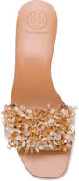 Thumbnail for your product : Tory Burch bead embellished block heel sandals