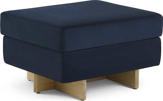 Steelcase Frank Lloyd Wright Galesburg Ottoman in Blue