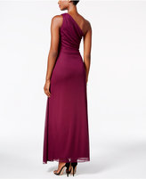 Thumbnail for your product : Alex Evenings One-Shoulder Beaded Gown