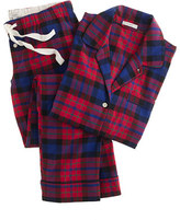 Thumbnail for your product : J.Crew Pajama set in bright cerise plaid flannel