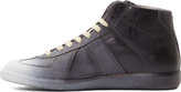 Thumbnail for your product : Maison Margiela Grey & Black Ombré Mid-Top Sneakers