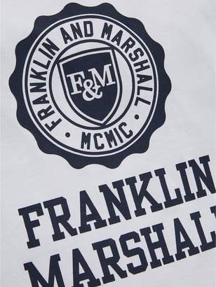 Franklin & Marshall Boys Crest Logo Short Sleeve T-shirt